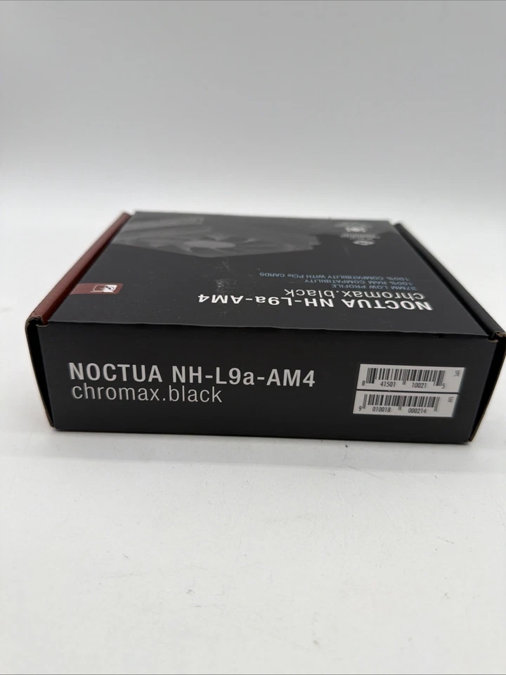 Noctua NH-L9a-AM4 chromax.Black Low-Profile CPU Cooler for AMD AM4 Black - Image 3 of 4