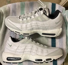 Nike Air Max 95 ID By You White Sail Black Sage 314350-998 Men's Size 10