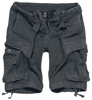 Brandit Short Herren Vintage Shorts anthrazit Casual Wear, Festival, Rockwear