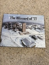 BUFFALO BLIZZARD '77 1977 BUFFALO NEWS ICONIC PHOTO PHOTOGRAPHS SNOW BOOK