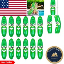 36-Inch Fun Green Inflatable Pickle - Perfect for Photo Ops Playdates