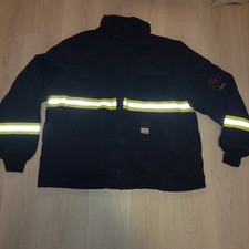 Actionwear 2X Navy Blue FR Arctic Survival System Coat Alaska North Slope Work