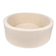 Kids Foam Ball Pits for Toddlers Babies Dogs Cats, Soft Infant Baby 35.4" Beige