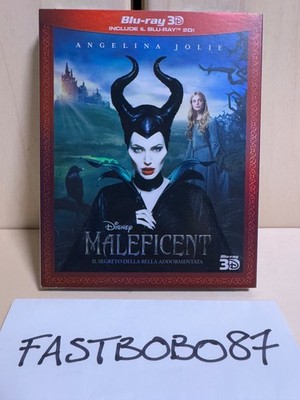 Maleficent 3D + 2D | Blu-ray Lenticular Slipcase Amaray | Italien | Neu