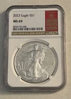 2023 Silver Eagle $1 Dollar - NGC MS 69