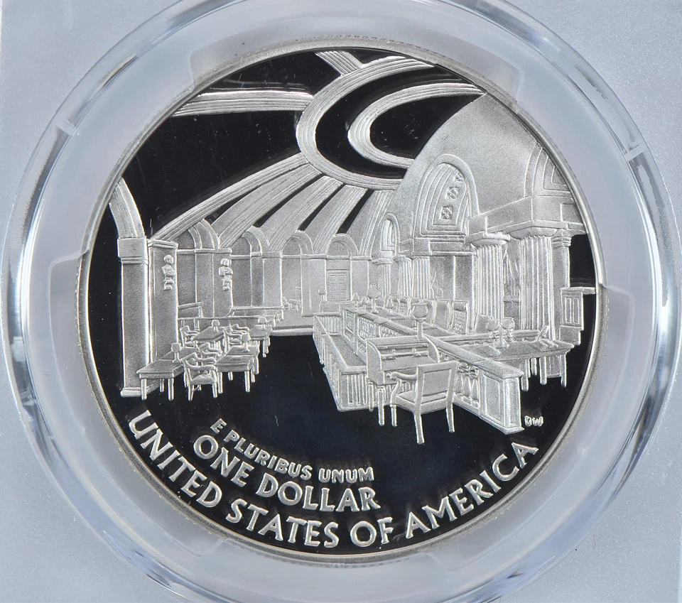 2005-P John Marshall Commemorative Dollar PR69 DCAM PCGS Blue Label *7330 - Image 4 of 4