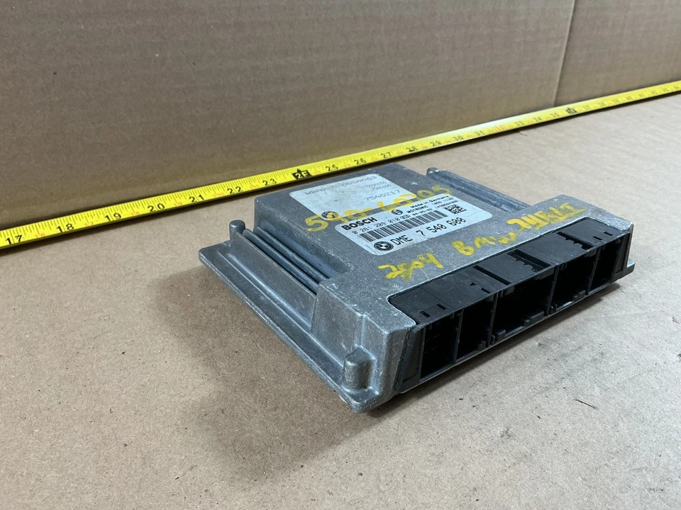 BMW 745i 745li E65 E66 2002-2005 módulo de control del motor ECU 7540600, 7540217 Foto 3 de 4