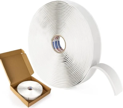 ADHES TAPE PURSUIT OF PERFECTION ADHES White Butyl Sealant Tape Butyl Rubber Sealant Tape for RVs, Vehicles