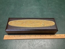 Vintage Lucien Piccard Watch Presentation Box ~  BOX ONLY