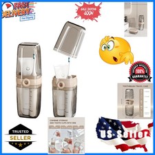 Toothbrush Travel Case, 2 in 1 Toothbrush Holder and Rinse Cup, Large Capacit...