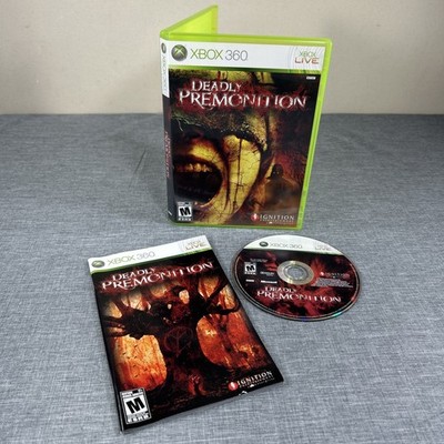 Deadly Premonition (Microsoft Xbox 360, 2010) CIB Tested Good