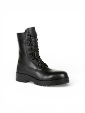 Rocky Navy Inspired 9  Steel Toe Work Boots Wide Men's Safety Waterproof Duty