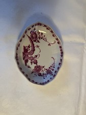 Meissen Porzellan Schale „Indisch Purpur“  Schwertermarke  Porzellan-Manufaktur