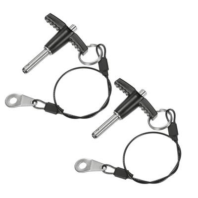 Quick Release Locking Pins 1/4'' Stainless Steel 2 Pack