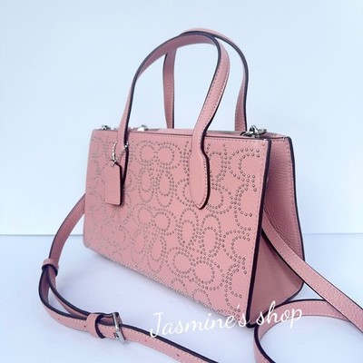 NWT Coach CX266 Nina Small Tote Bag With Signature Rivets