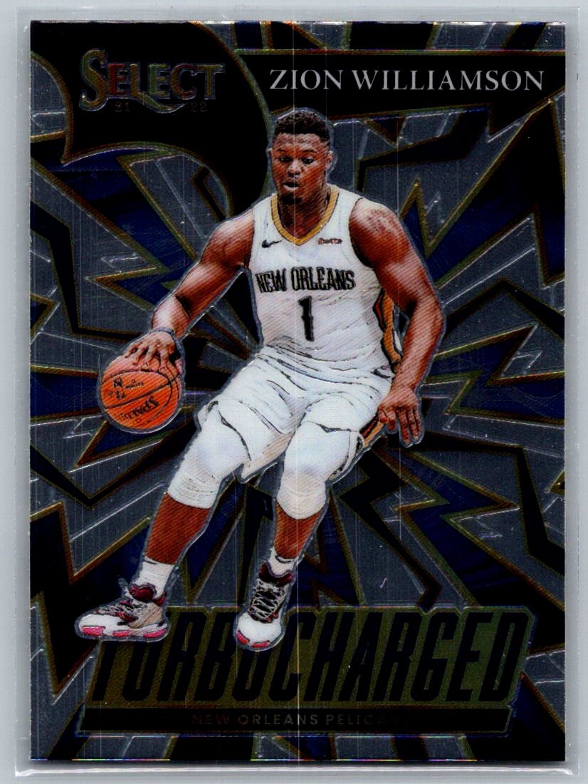 2021-22 Panini Select Zion Williamson Turbo Charged #1