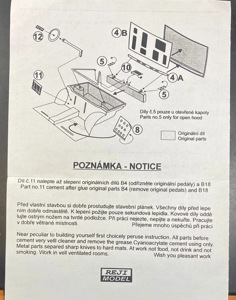 REJI MODEL 1/24 - Ref:1008 - FOTOINCISIONI x FIAT 131 ABARTH - Immagine 4 di 4