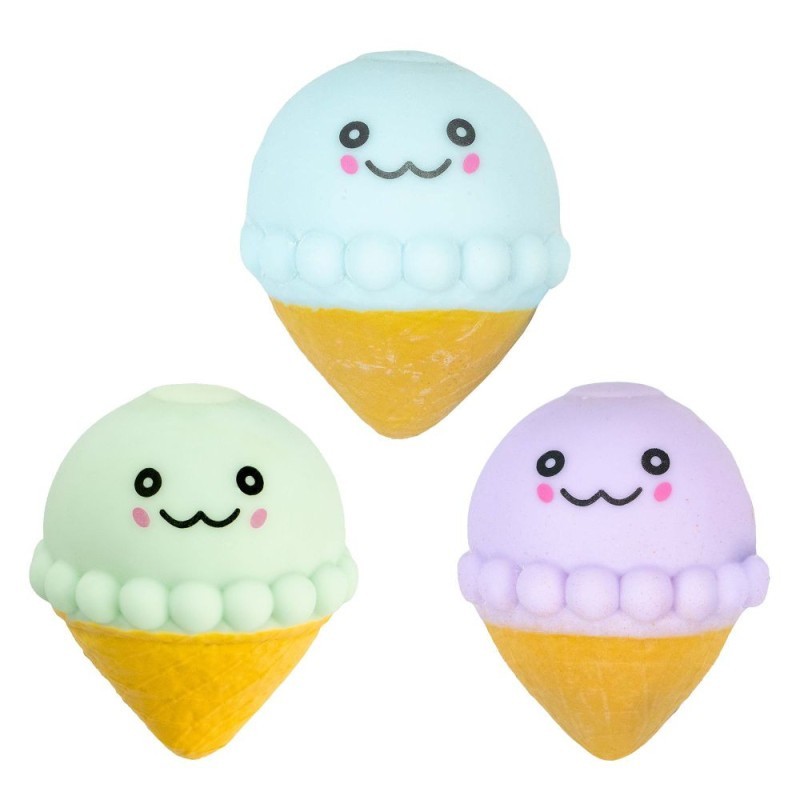 Keycraft Squishy Ice Cream Sensory Squeezable Stress Relief Toy Assortment