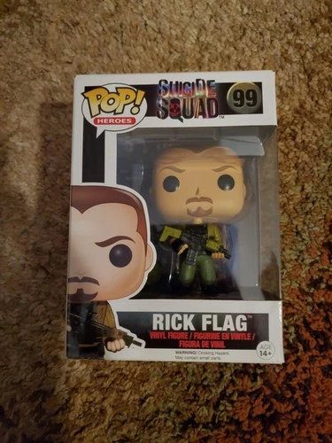 Funko Pop! Vinyl: DC Universe Rick Flag #99 Suicide Squad