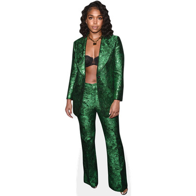 Lori Harvey (Anzug) Mini Size Cutout