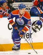 Edmonton Oilers Andrew Ferrence Signed Autographed 8x10 Photo COA C
