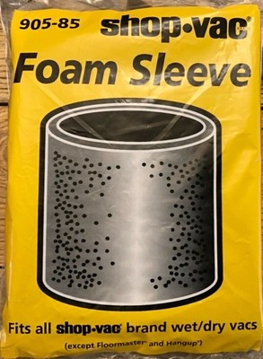 foam filter sleeve