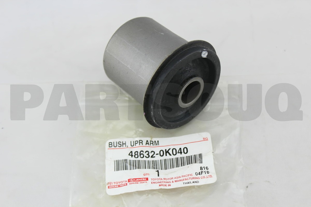 486320K040 Genuine Toyota BUSH, FRONT SUSPENSION UPPER ARM, RH/LH