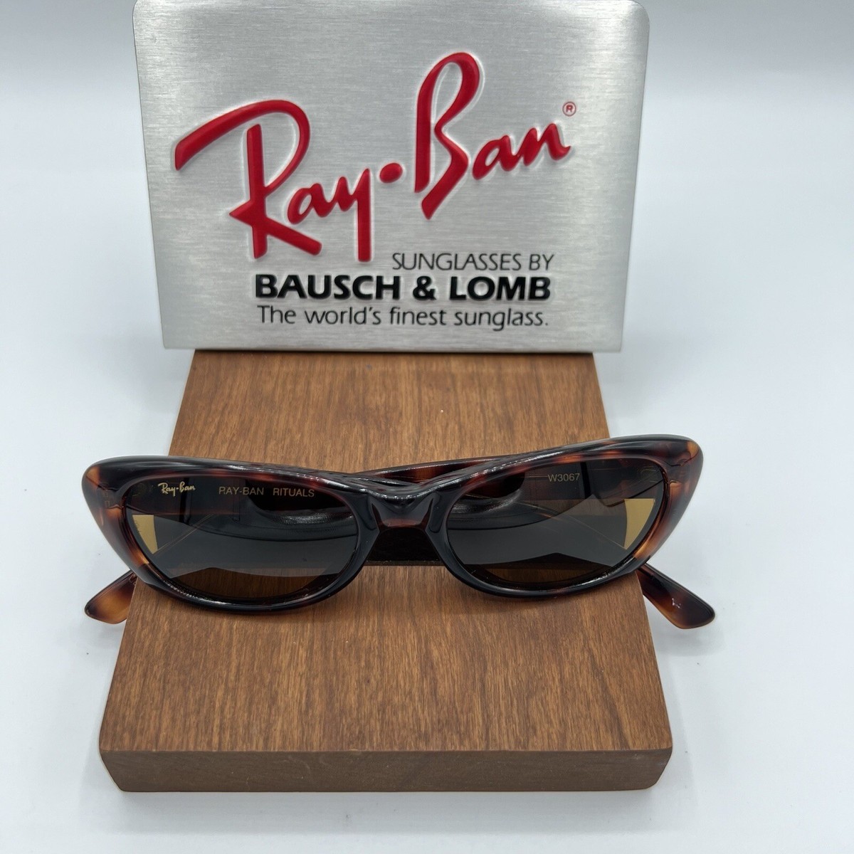 Vintage Ray Ban B&L Rituals Cat Eye W3067 Brown Tortoise Vintage Ray Ban B&L Rituals Cat Eye W3067 Brown Tortoise