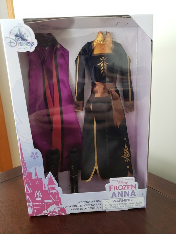 Disney Frozen 2 Anna Classic Doll Accessory Pack New with Box