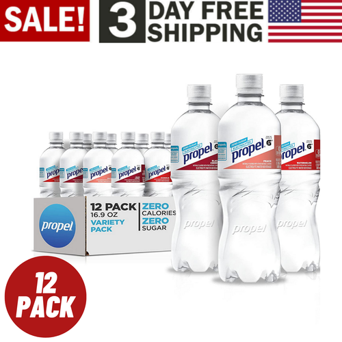 Propel, Peach, Zero Calorie Water Beverage with Electrolytes & Mixed