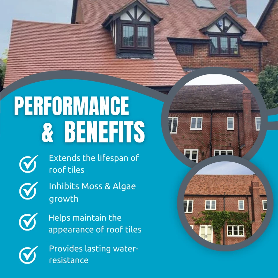 SmartSeal Roof Sealer 10yr+ Protection for all type of Roof Tile (Sample +4size) - Image 3 of 4