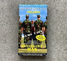 Renaissance Man VHS Rare Demo Tape Promo Screener 90s Comedy Danny DeVito
