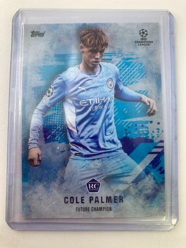TOPPS FUTURE CHAMPIONS 2021-22 COLE PALMER MANCHESTER CITY RC .