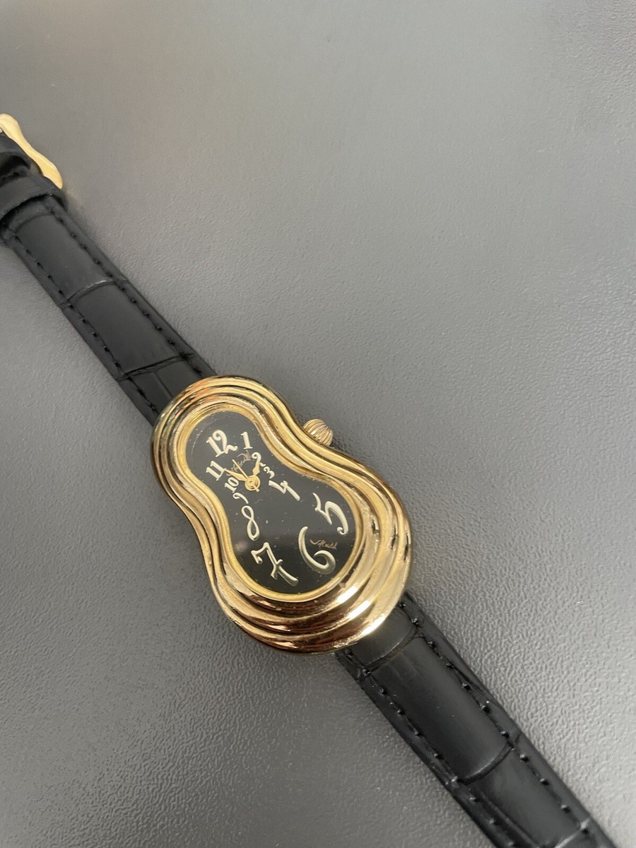 Vintage Demart Unique Salvador Dali Soft watch Asymmetrical Design