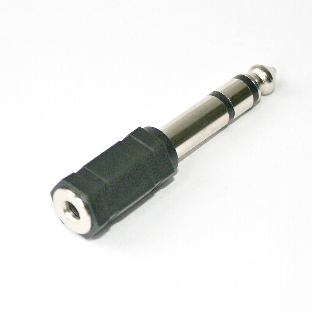 Adapter stereo Klinkenstecker 6,3mm Klinke Stecker > 3,5mm Buchse Kopfhörer