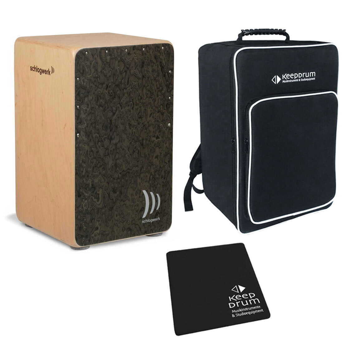 Schlagwerk CP 4007 Cajon + Tasche u. Подставка для сидения