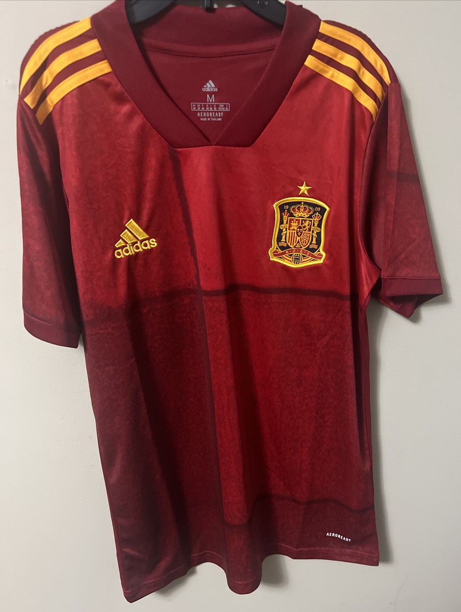 Spain 2020 2021 2022 home Adidas Size M shirt jersey soccer