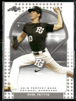 Ryan Pettys 2018 Leaf Perfect Game #226