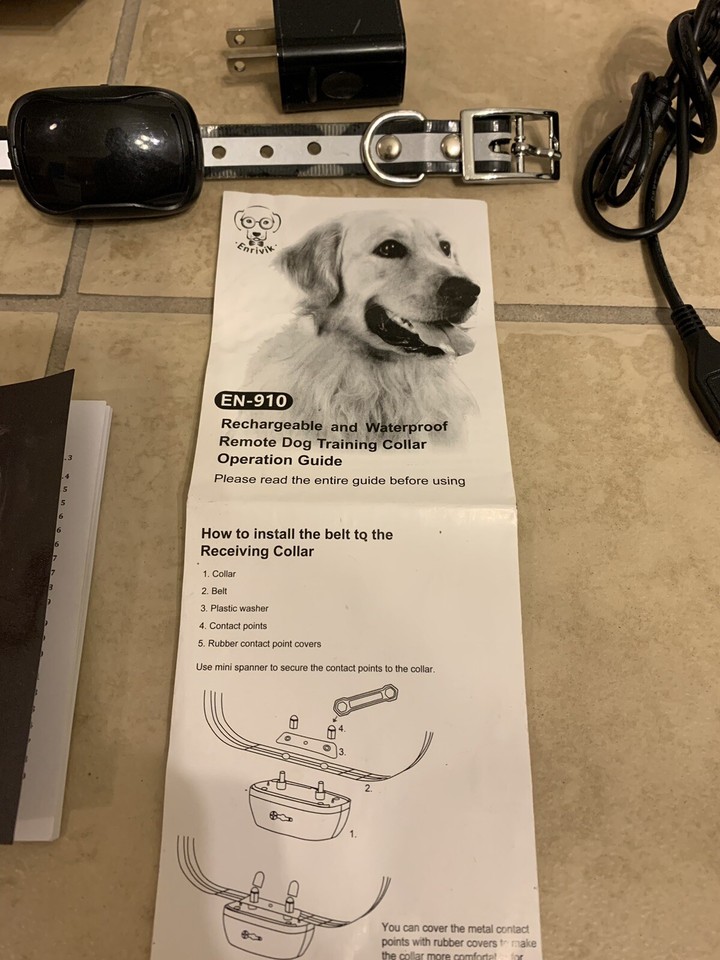 Enrivik Small Size Dog Remote Training Collar Dogs 515Ibs Wireless eBay