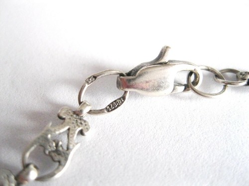 RARO meraviglioso bracciale vintage ucraino argento 925 URSS! - Foto 2 di 11