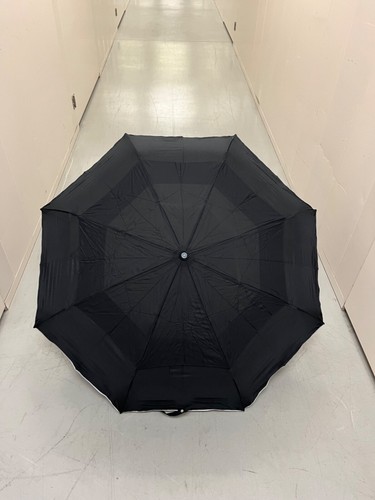 Men's Vented Wind Resistant Auto Open Close Umbrella Oversize 2 Person Canopy - Picture 5 of 7