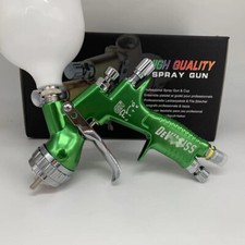 Green Primer Te20 1.3mm Nozzle 600ml Cup Car Pain Tool Pistol For Devilbiss