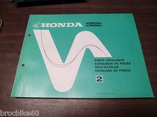 PARTS LIST HONDA XR 500 R 1979 - 1980 -> listing de pieces détachées XR500R