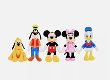 Just Play Disney Mickey Mouse Clubhouse Goofy Pluto Stuffed Plush Doll NWOT