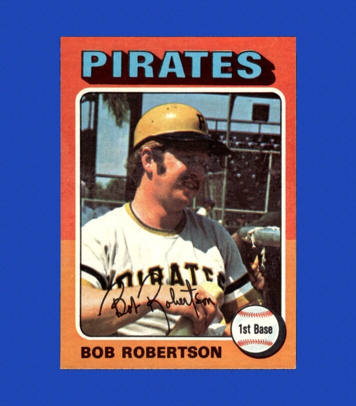 1975 Topps Mini Set-Break #409 Bob Robertson NM-MT OR BETTER *GMCARDS*