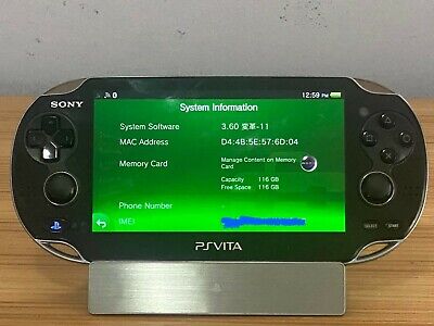 Sony PlayStation PS Vita OLED (PCH-1000) Firmware FW 3.60 Sony PlayStation PS Vita OLED (PCH-1000) Firmware FW 3.60