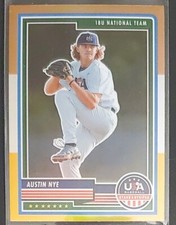 Austin Nye  2023 Panini USA Stars and Stripes Bronze Silver Gold #13
