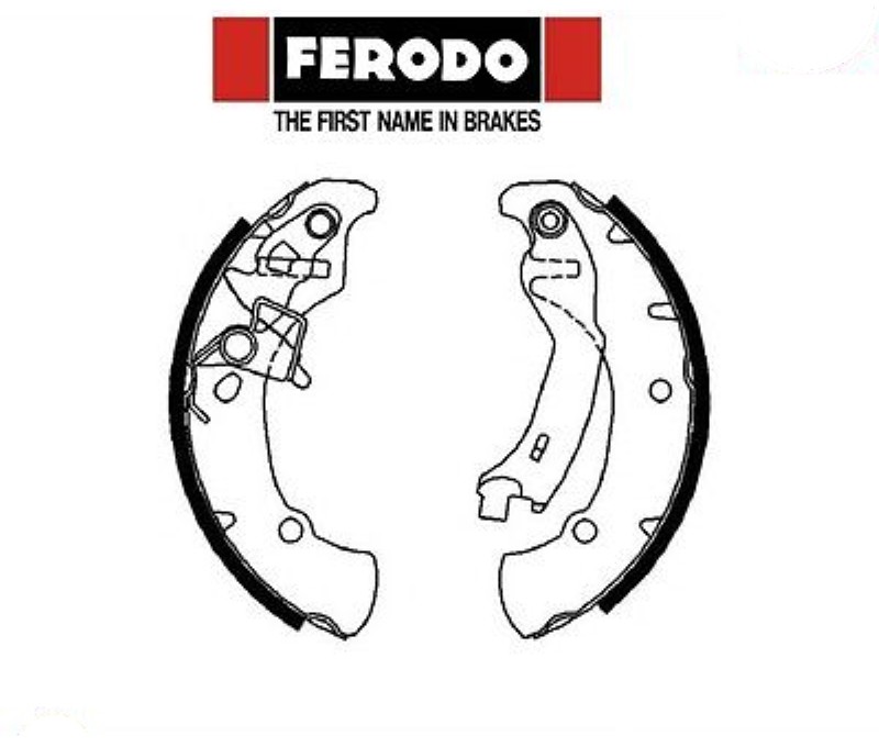 FSB4016 Kit ganasce freno (FERODO)