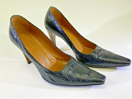 Gucci VTG Black Snake skin 3\