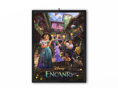 Encanto Movie 2021 animierter musikalischer Posterdruck | A5 A4 A4 A3 A2 A1 Maxi | 25